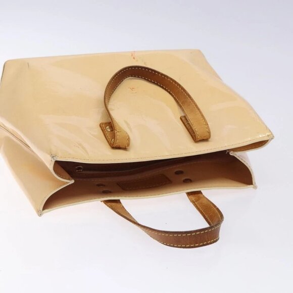 LOUIS VUITTON Monogram Vernis Reade PM Bag Marshmallow Pink M91306 Auth bs27748 - Picture 6 of 16